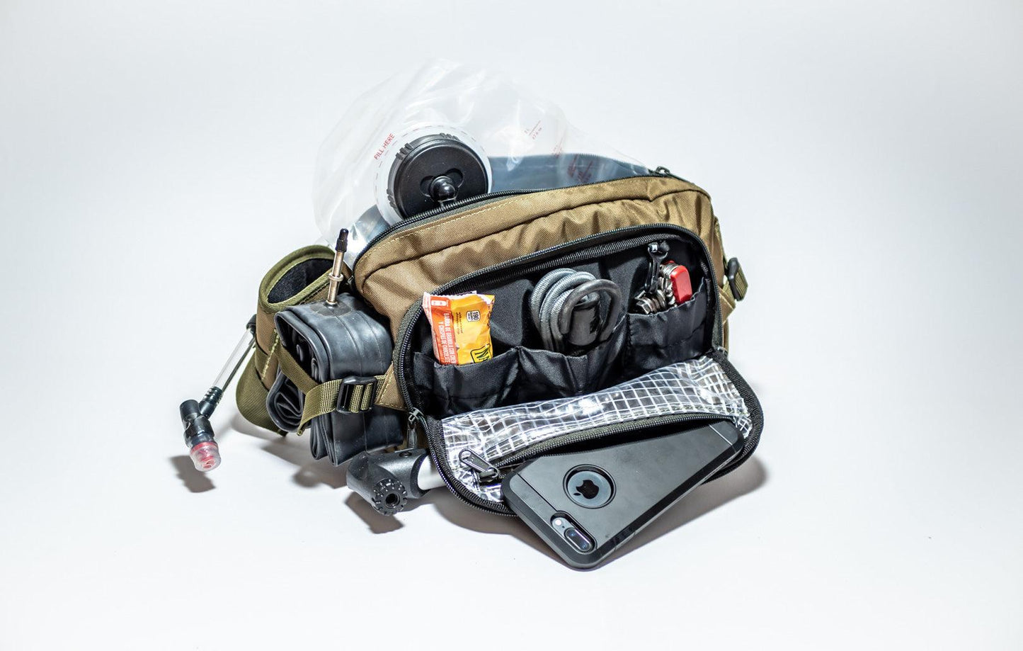 KMA Nomada 3L Waist Fanny Pack with Hydration Pack - Casa Bikes