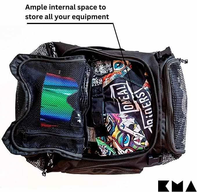 KMA Baja Vent 40L Duffle Bag Backpack for Hiking or Cycling *Freeride Edition*