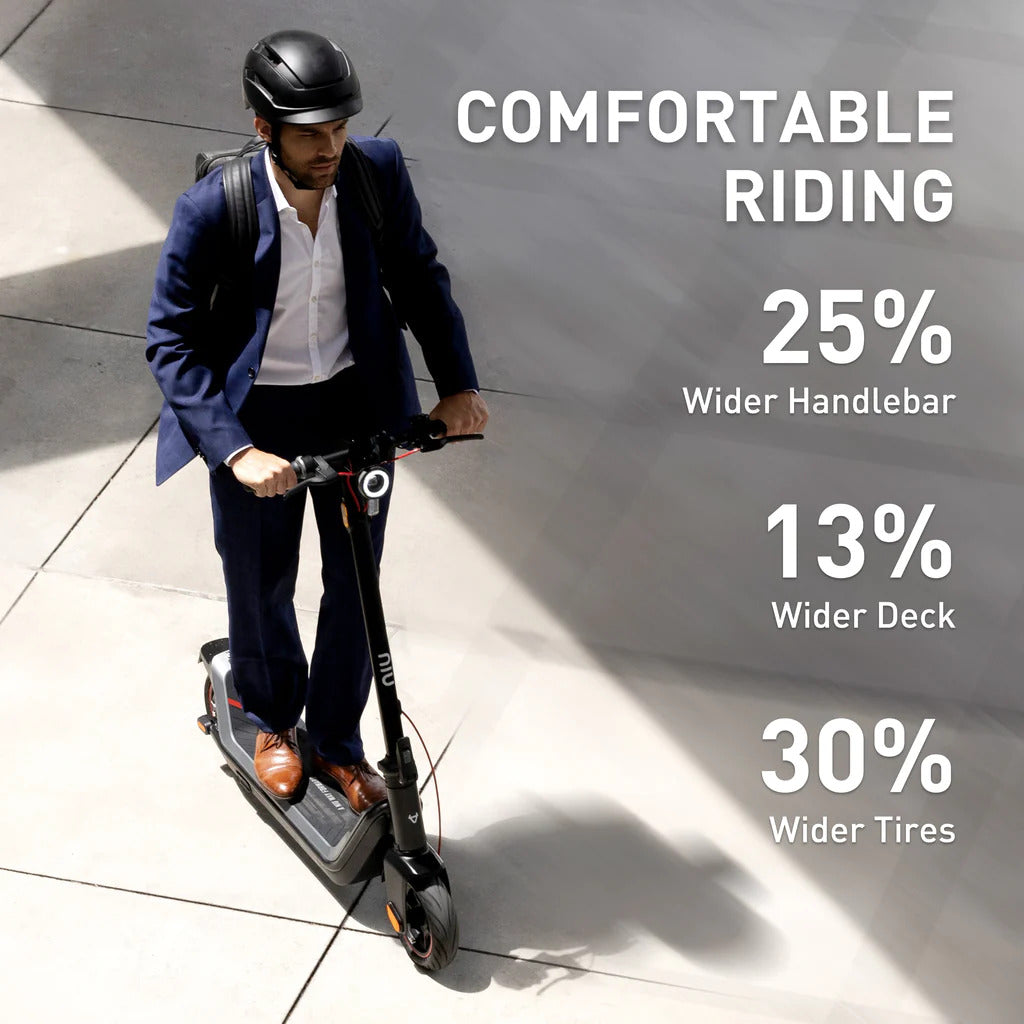 NIU KQi3 Max Electric Kick Scooter, Top Speed 24mph