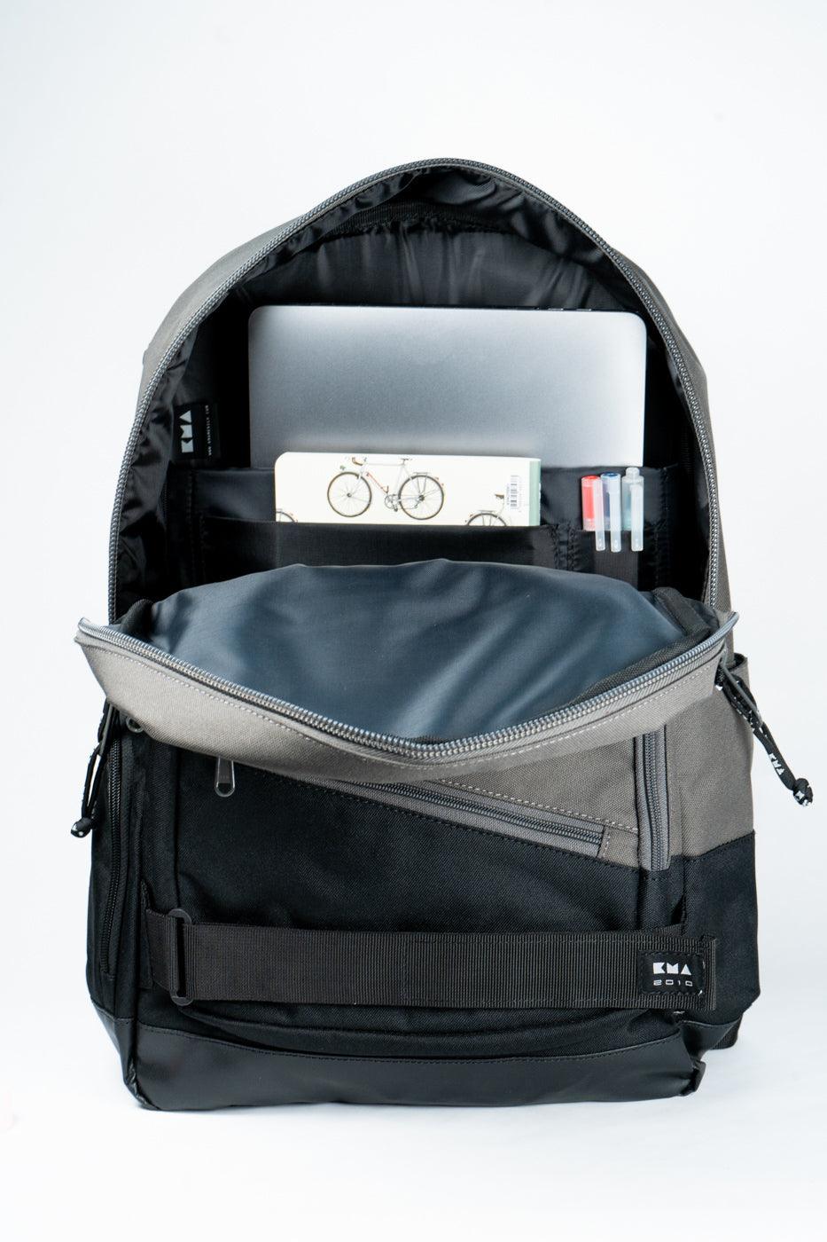 KMA Compact Skate 26L Recreation Backpack with Skateboard Strap - Casa Bikes