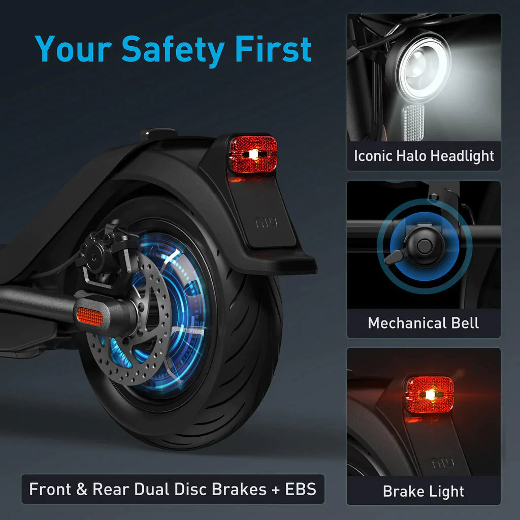 NIU KQi3 Pro Electric Scooter For Adults, Top Speed 20mph