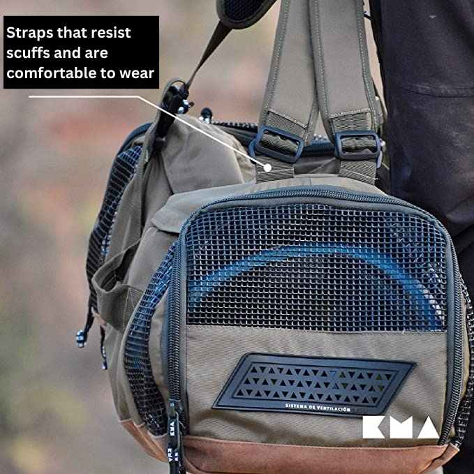 KMA Baja Vent 40L Duffle Bag Backpack for Hiking or Cycling *Freeride Edition*