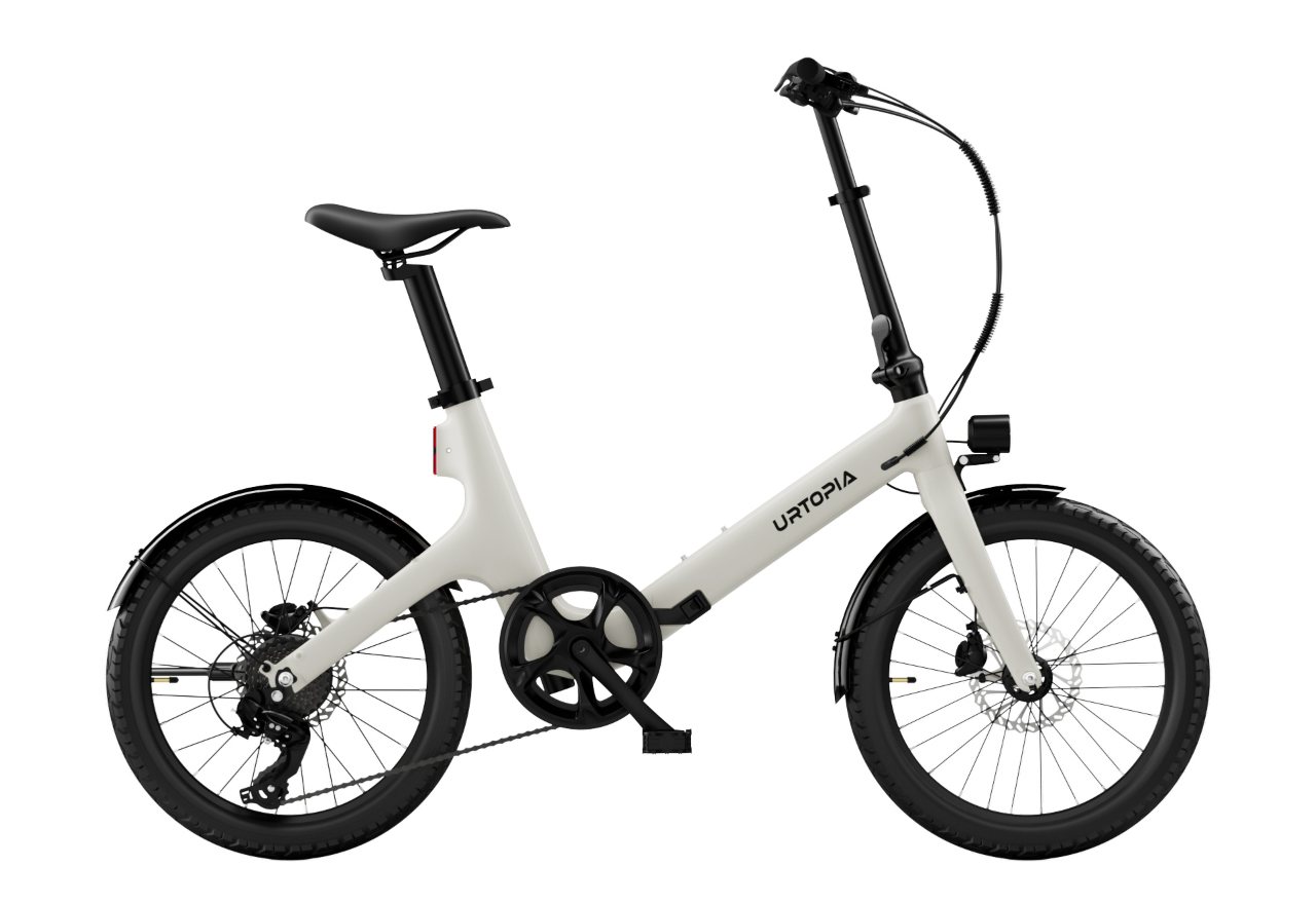 Urtopia Carbon Fold Step-Thru E-Bike, Top Speed 20mph