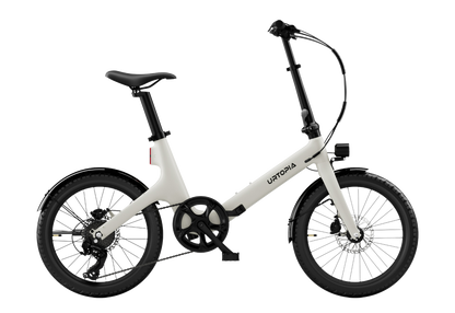 Urtopia Carbon Fold Step-Thru E-Bike, Top Speed 20mph