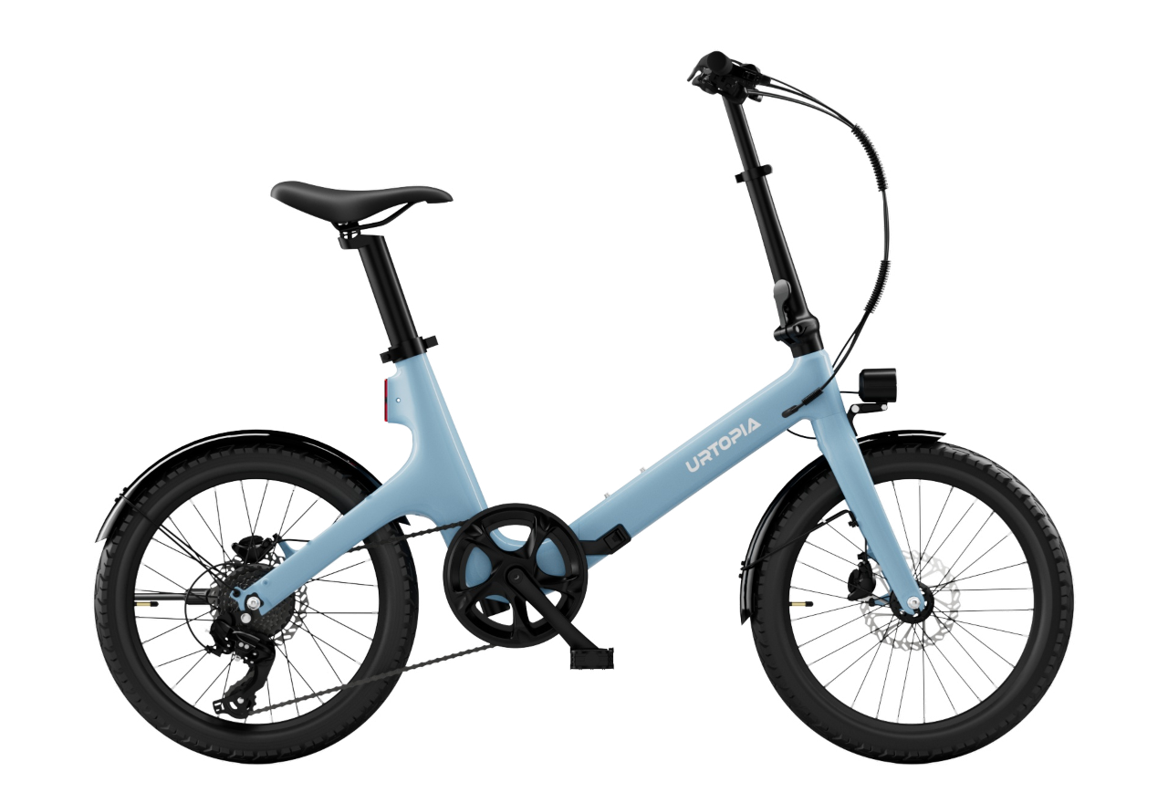 Urtopia Carbon Fold Step-Thru E-Bike, Top Speed 20mph