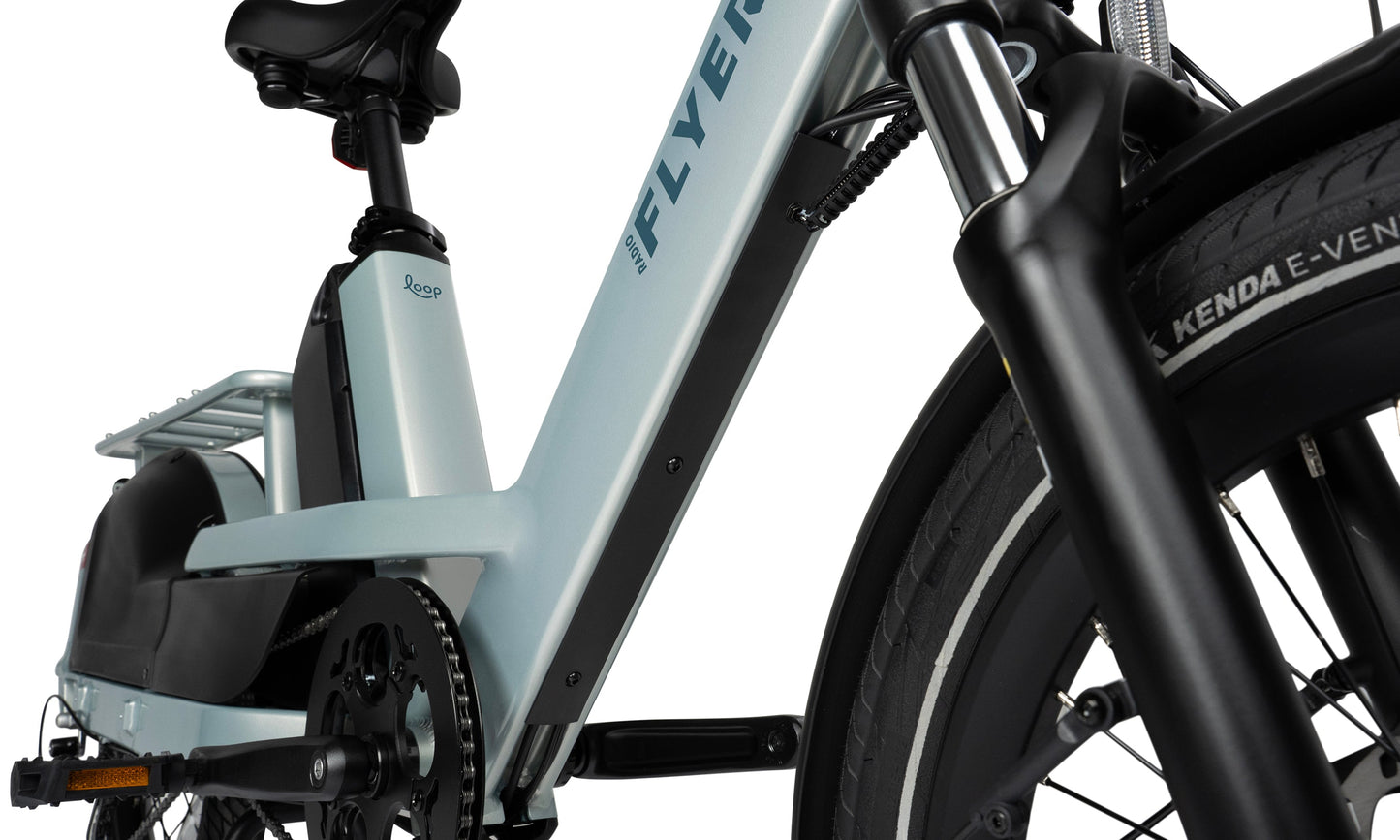 Flyer Loop Ebike, Top Speed 20mph