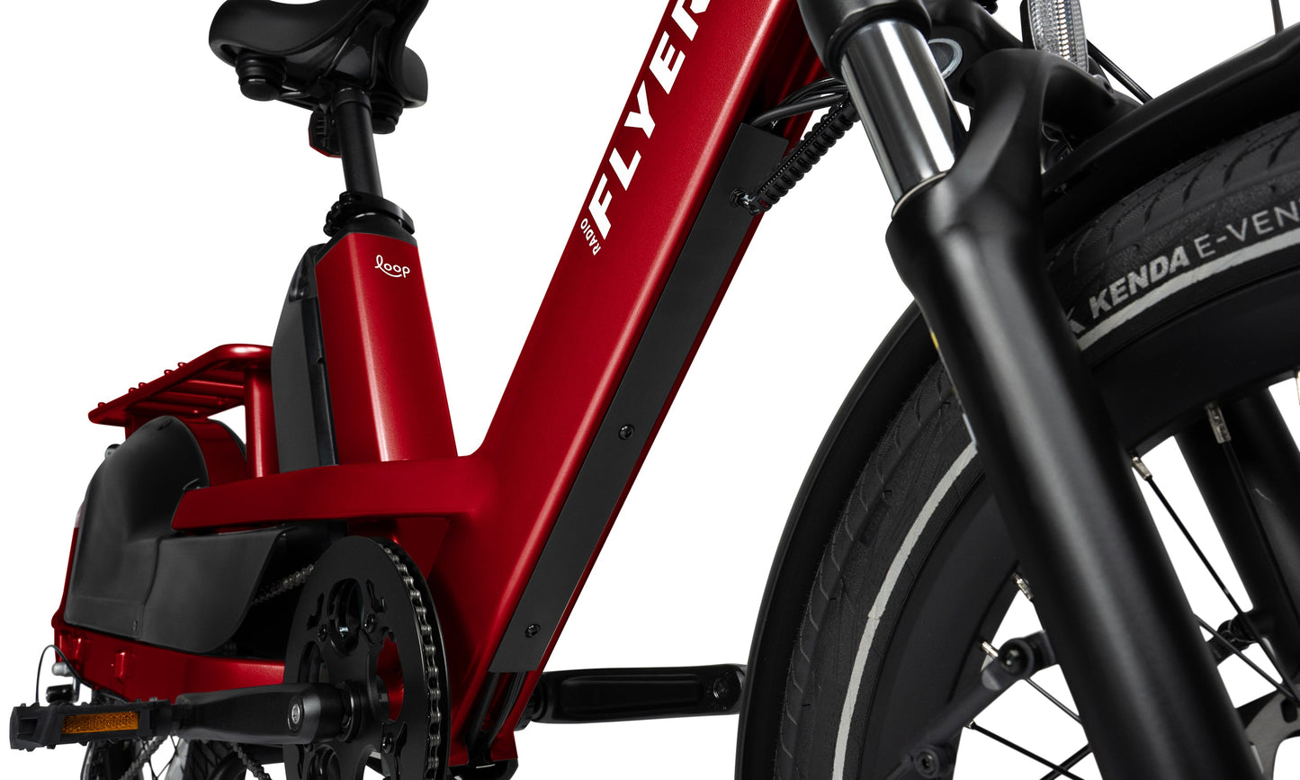 Flyer Loop Ebike, Top Speed 20mph