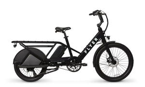 Flyer Via Electric Cargo Bicycle LongTail, Top Speed 20mph