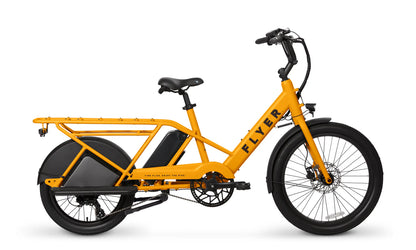 flyer e bike fully 2020 Flyer Via Electric Cargo Bicycle LongTail, Top Speed 20mph – CasaBikes