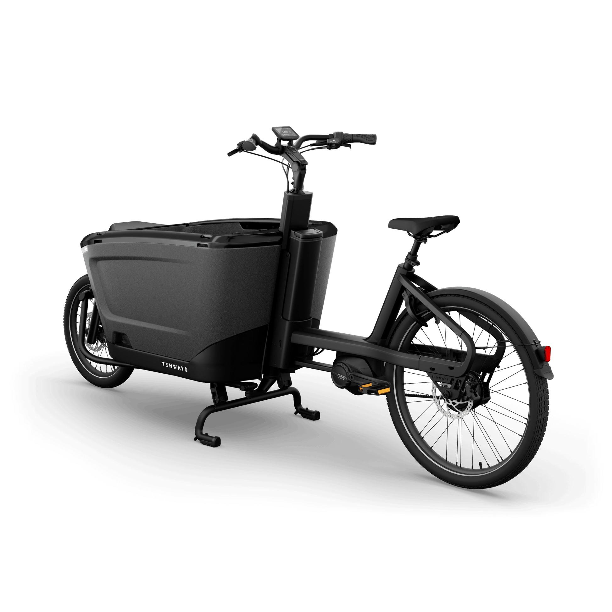 TENWAYS CARGO ONE Electric Cargo Bakfiets Bucket Bike, Top Speed