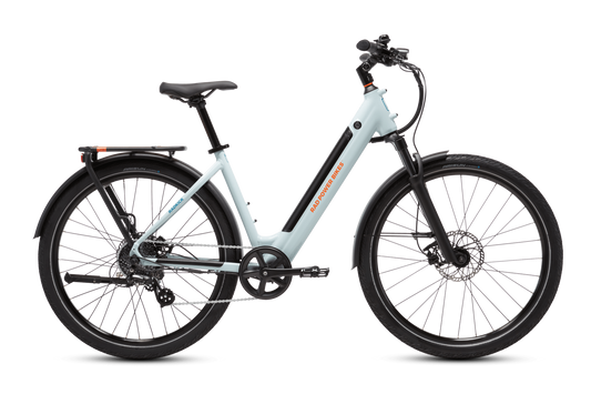 Right side of the RadKick 7-Speed in Arctic Blue