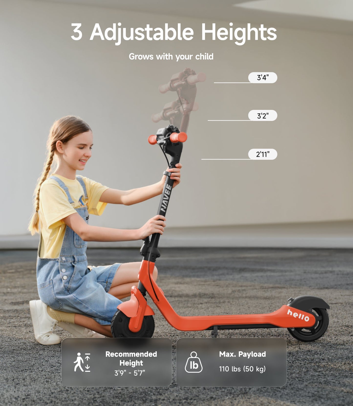 NAVEE K100 Pro Smart Kids E-scooter