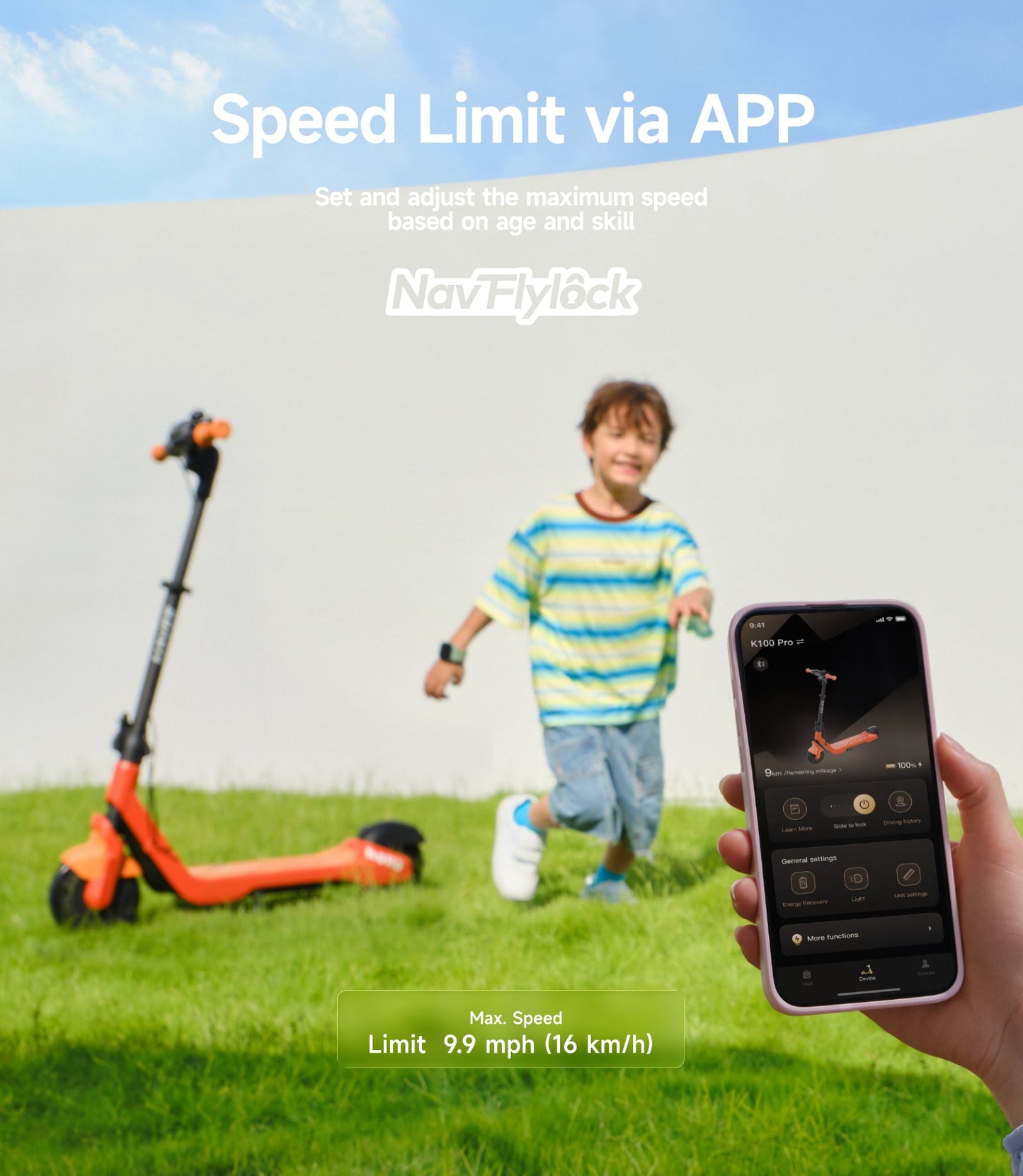 NAVEE K100 Pro Smart Kids E-scooter