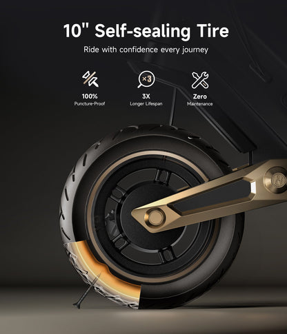 NAVEE ST3 Pro Electric Scooter｜Damping Arm™ Suspension｜46.6miles Eco-range｜1350W