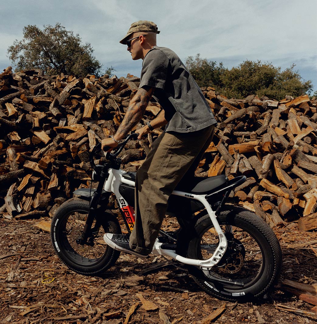 SUPER73 M1D SE Ebike (A-series), Top Speed 20mph