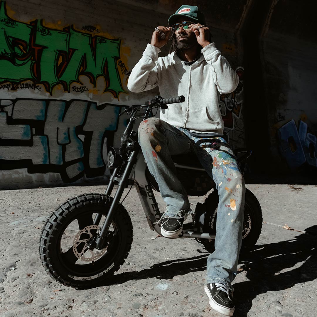 SUPER73 MZFT Ebike (A-series), Top Speed 20mph