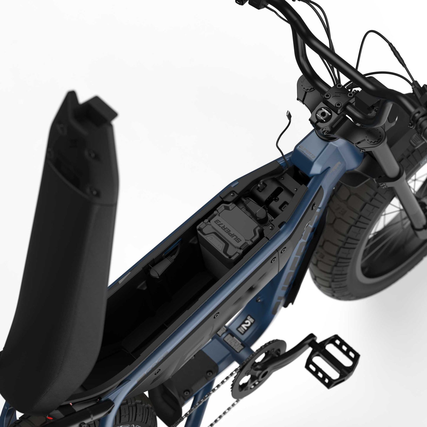 SUPER73 M1D Ebike (A-series), Top Speed 20mph