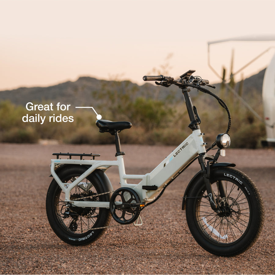 XP4 750 Step-Thru Stratus White eBike