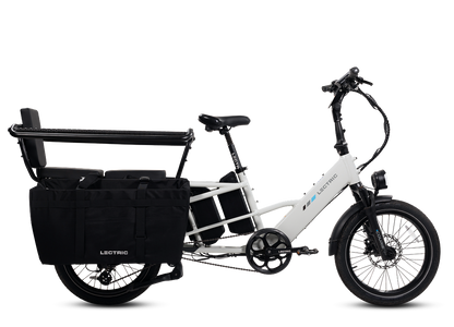 XPedition2 Stratus White Long-Range Dual-Battery eBike