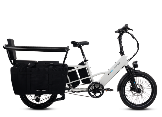 XPedition2 Stratus White Long-Range Dual-Battery eBike