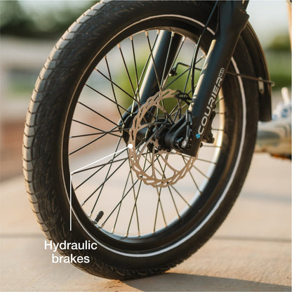 XPedition2 Raindrop Blue Long-Range Dual-Battery eBike