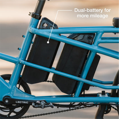 XPedition2 Raindrop Blue Dual-Battery eBike