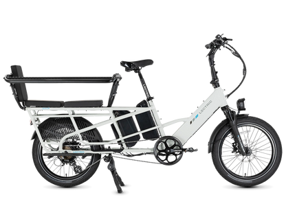 XPedition2 Stratus White Long-Range Dual-Battery eBike