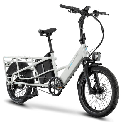 XPedition2 Stratus White Long-Range Dual-Battery eBike
