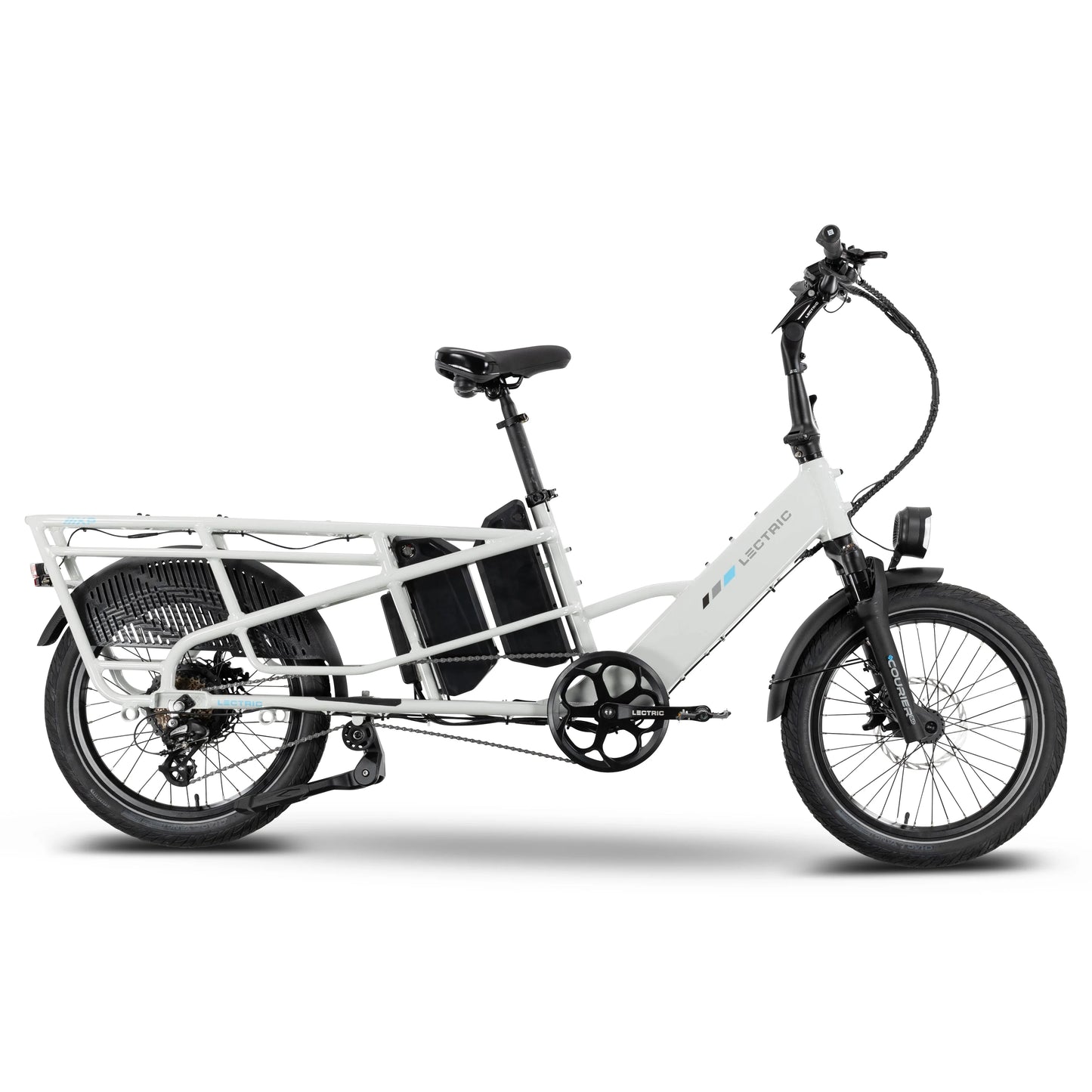 XPedition2 Stratus White Long-Range Dual-Battery eBike