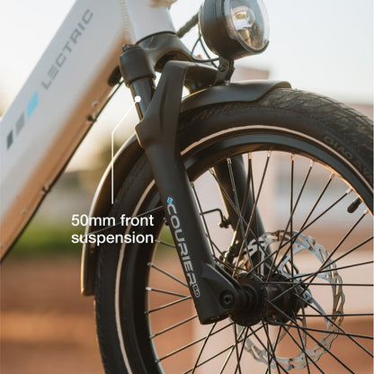 XPedition2 Stratus White Long-Range Dual-Battery eBike
