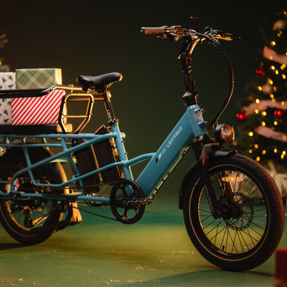 XPedition2 Raindrop Blue Long-Range Dual-Battery eBike