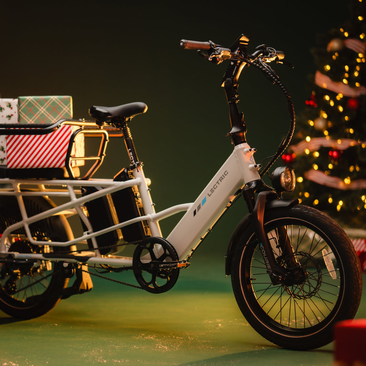 XPedition2 Stratus White Long-Range Dual-Battery eBike