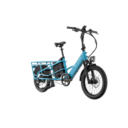 XPedition2 Raindrop Blue Long-Range Dual-Battery eBike