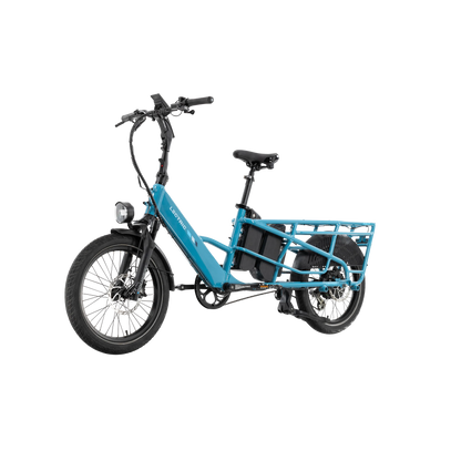 XPedition2 Raindrop Blue Long-Range Dual-Battery eBike