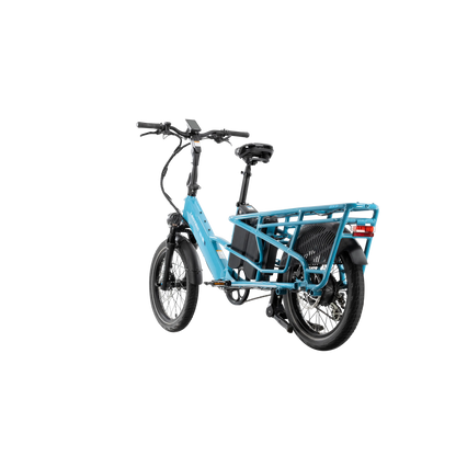 XPedition2 Raindrop Blue Long-Range Dual-Battery eBike