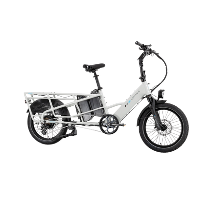 XPedition2 Stratus White Long-Range Dual-Battery eBike
