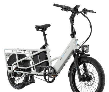 XPedition2 Stratus White Long-Range Dual-Battery eBike