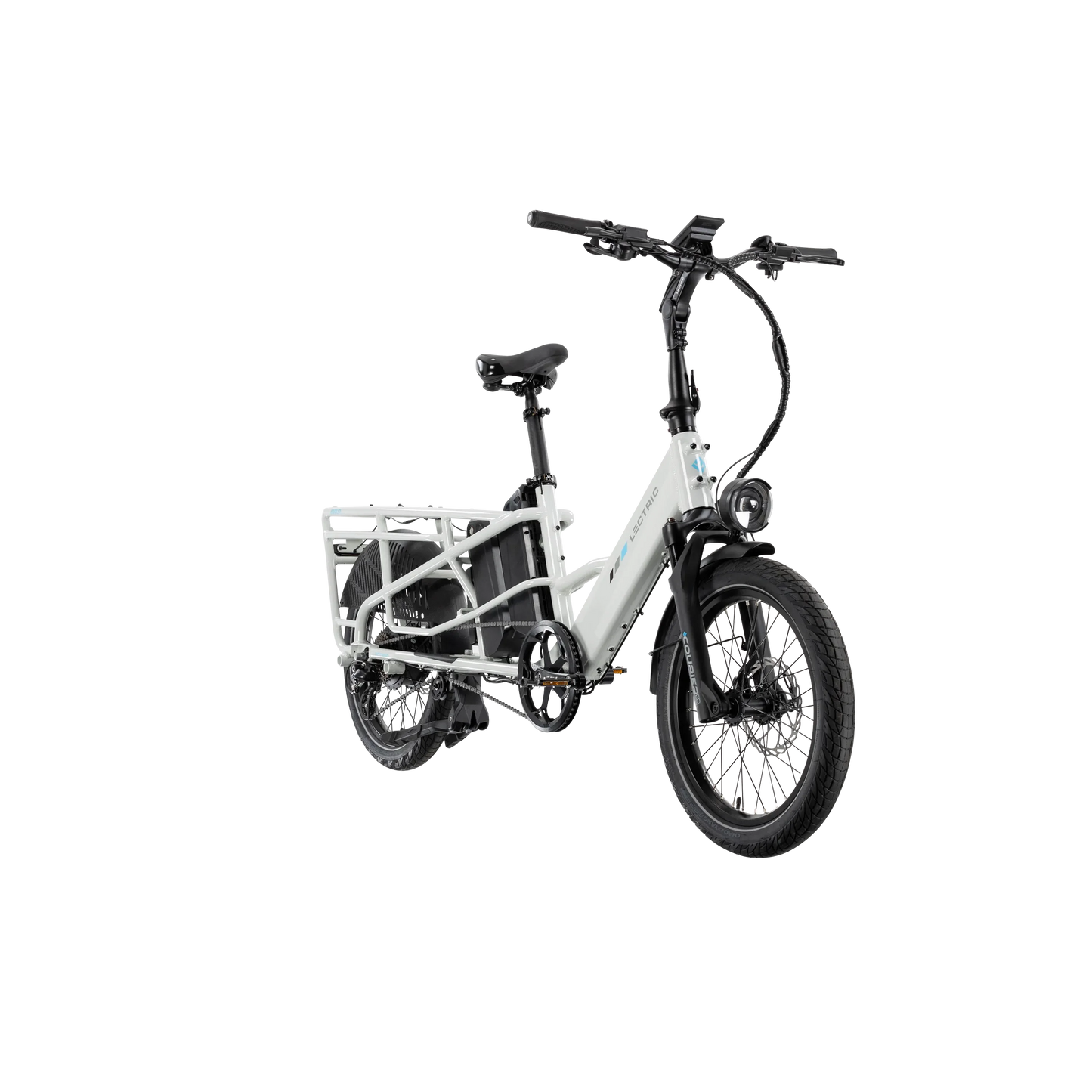 XPedition2 Stratus White Long-Range Dual-Battery eBike