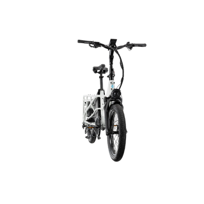 XPedition2 Stratus White Long-Range Dual-Battery eBike