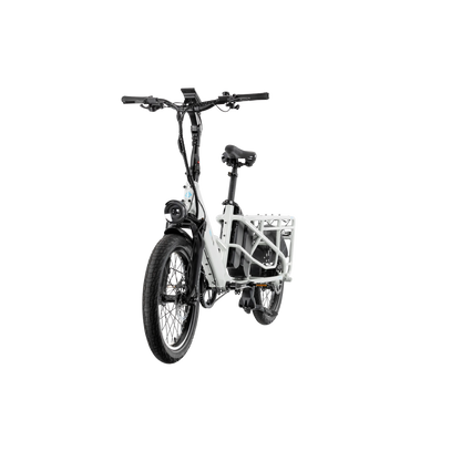 XPedition2 Stratus White Long-Range Dual-Battery eBike