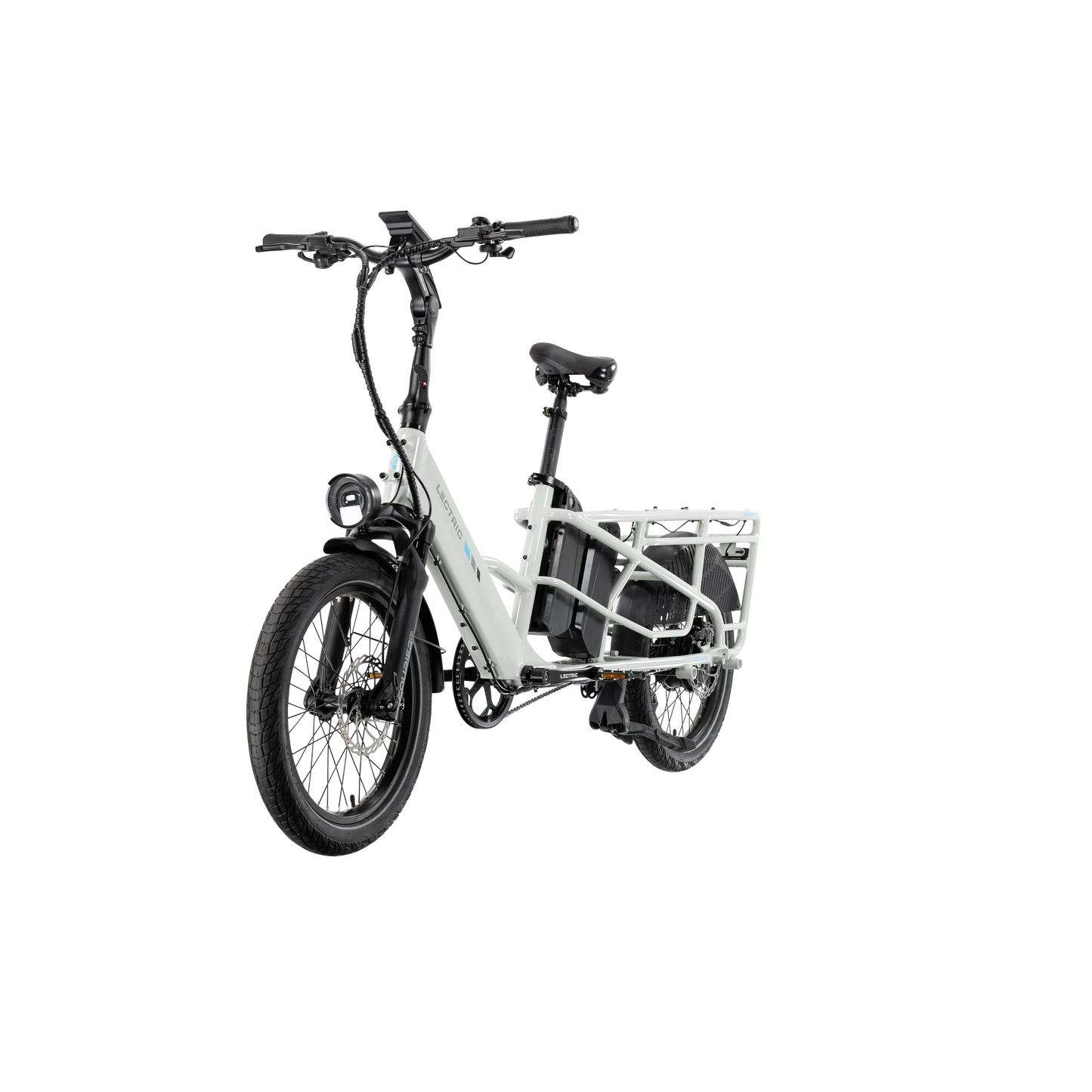 XPedition2 Stratus White Long-Range Dual-Battery eBike