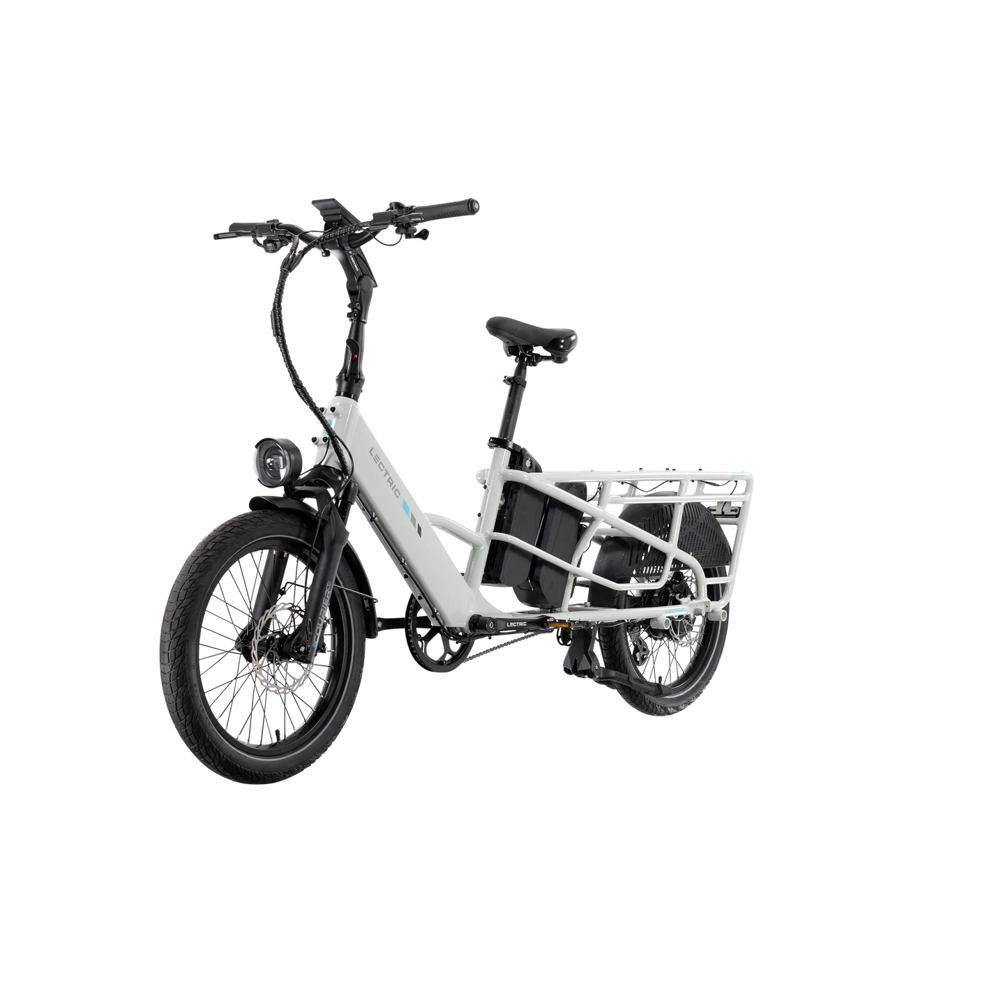 XPedition2 Stratus White Long-Range Dual-Battery eBike
