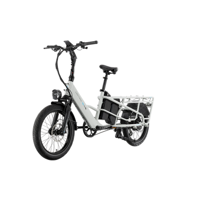 XPedition2 Stratus White Long-Range Dual-Battery eBike