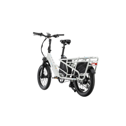 XPedition2 Stratus White Long-Range Dual-Battery eBike