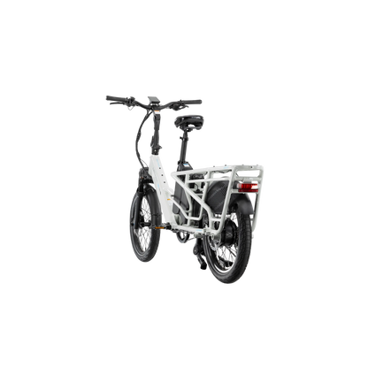 XPedition2 Stratus White Long-Range Dual-Battery eBike