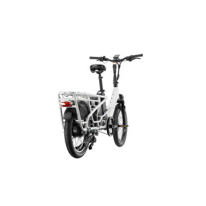 XPedition2 Stratus White Long-Range Dual-Battery eBike