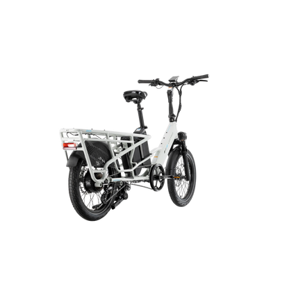 XPedition2 Stratus White Long-Range Dual-Battery eBike