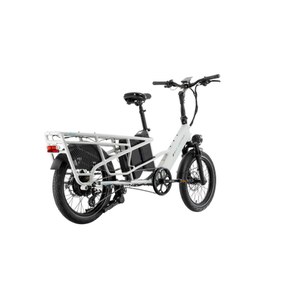 XPedition2 Stratus White Long-Range Dual-Battery eBike