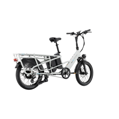XPedition2 Stratus White Long-Range Dual-Battery eBike