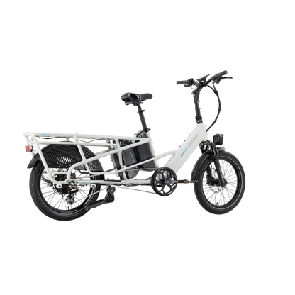 XPedition2 Stratus White Long-Range Dual-Battery eBike